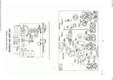 Atwater Kent 425 schematic circuit diagram